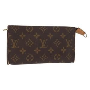 LOUIS VUITTON Monogram Bucket GM Accessory Pouch LV Auth 158034